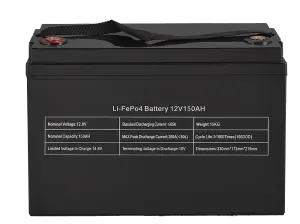 12V150Ah_QG01_Lead-Acid repalcement lithium battery